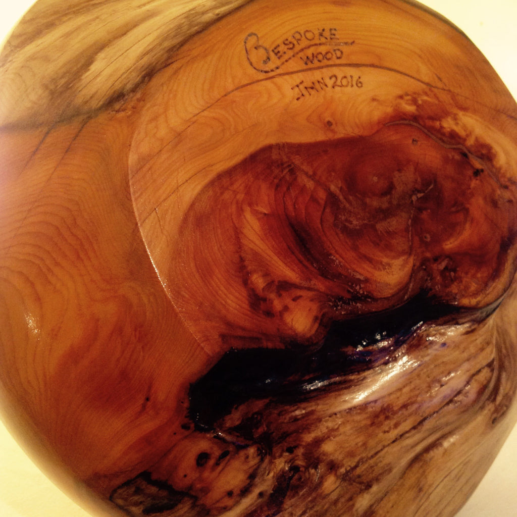 Copper & Wood : Elegant Table Bowl