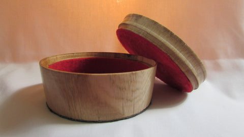Lined Vanity case & Lid