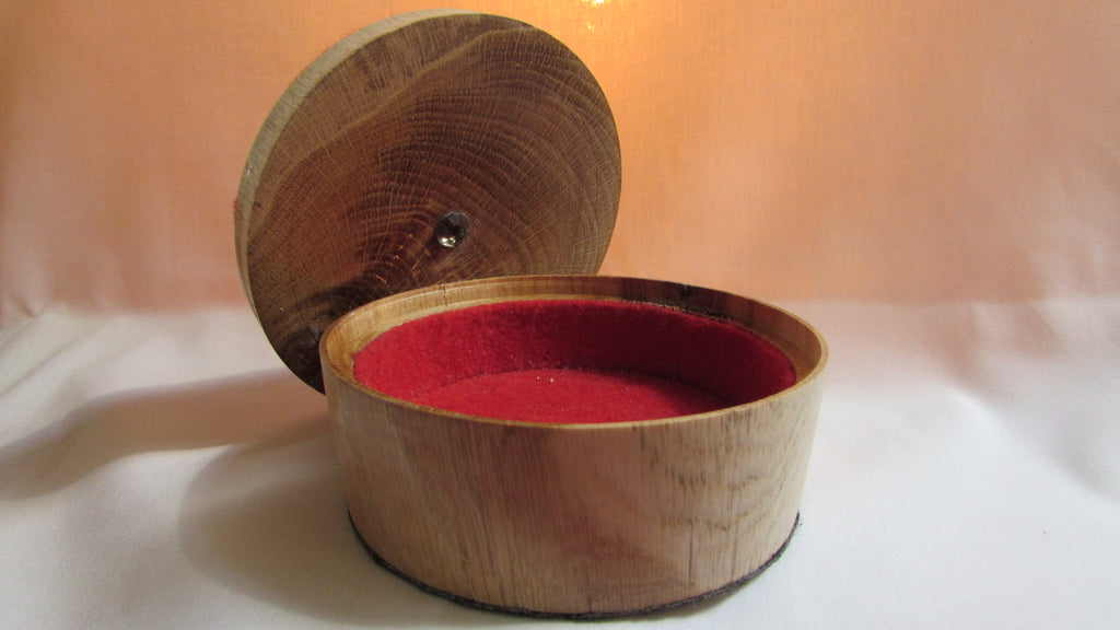 Lined Vanity case & Lid