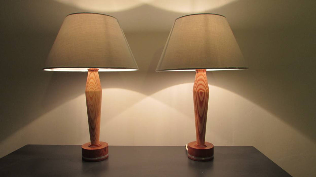 Art Deco Bedside Table Lamps