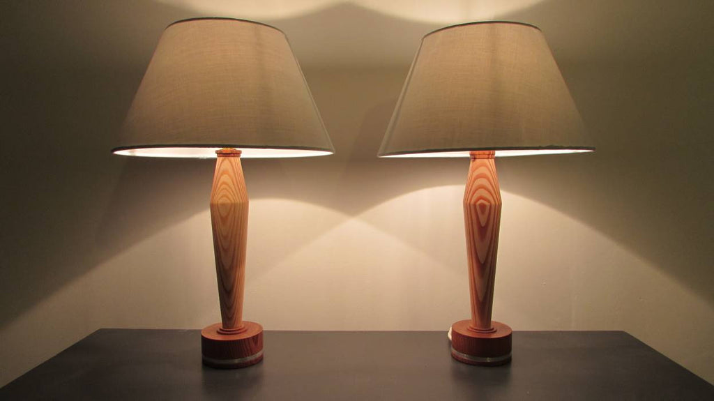 Art Deco Bedside Table Lamps