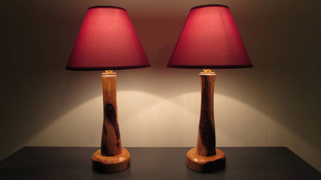 Irish Cottage Raw Edge Lamps